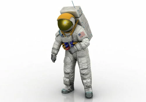 astronaut 3d model