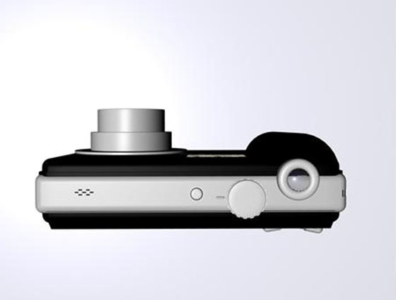 digital camera 3d model-2